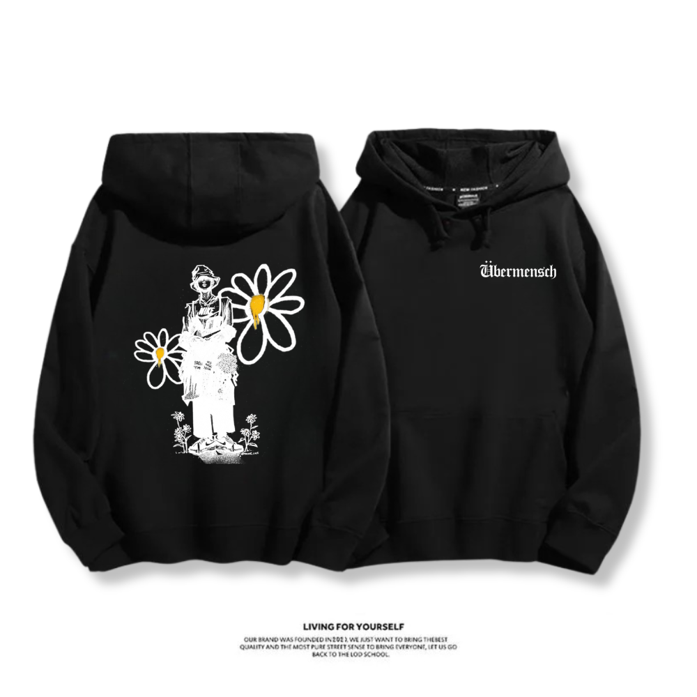 GD權志龍 2025秋冬新款 親子情侶男女連帽衛衣