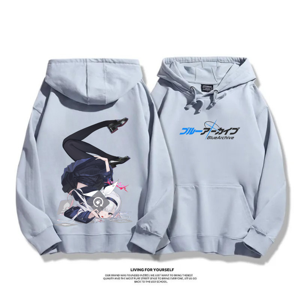 蔚藍檔案 普拉娜旋轉鎖定 情侶裝連帽衛衣