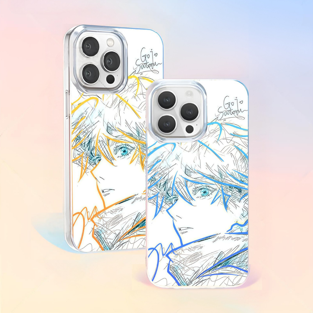 咒術迴戰極光金手機殼