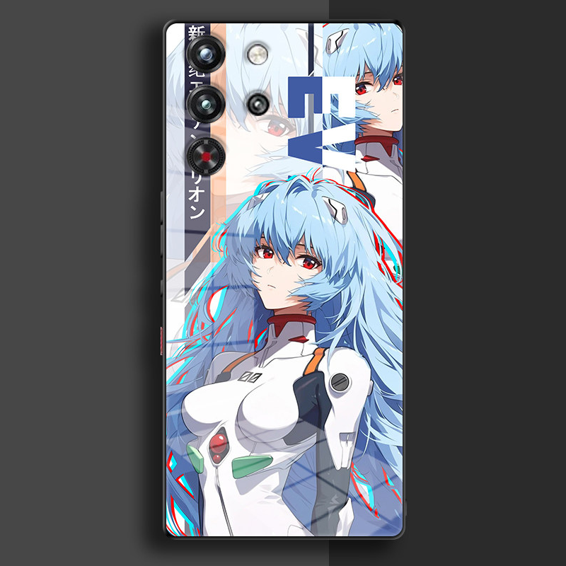 紅魔新世紀福音戰士EVA鋼化玻璃手機殼