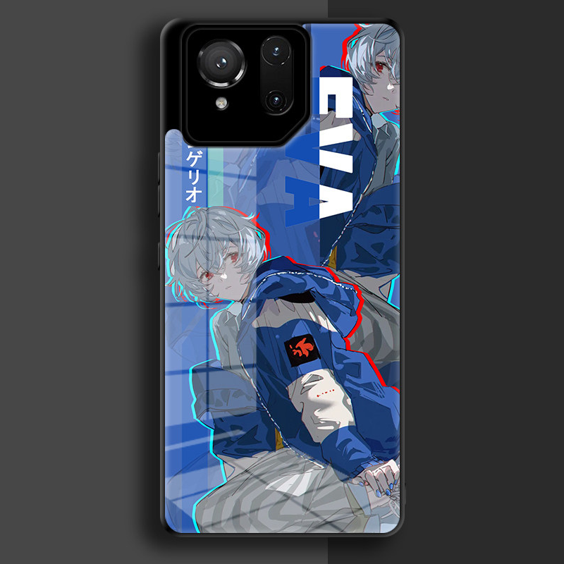 ROG新世紀福音戰士鋼化玻璃手機殼