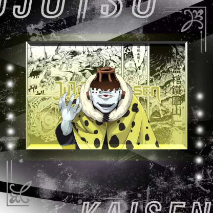 咒術迴戰透光水晶磚 附贈發光底座