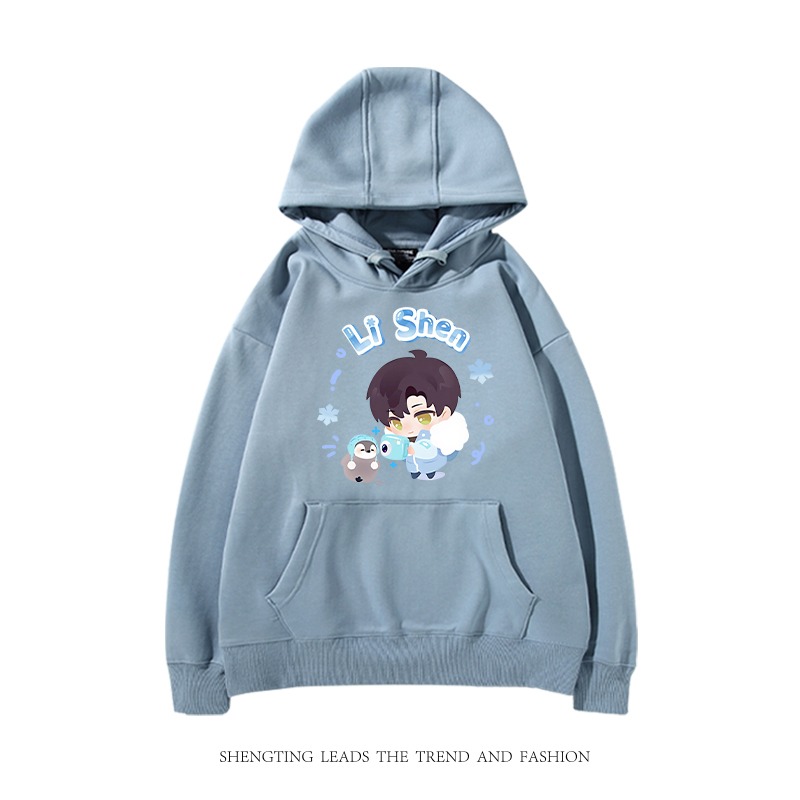 戀與深空漫冬行記 2025秋冬新款 親子情侶裝連帽衛衣