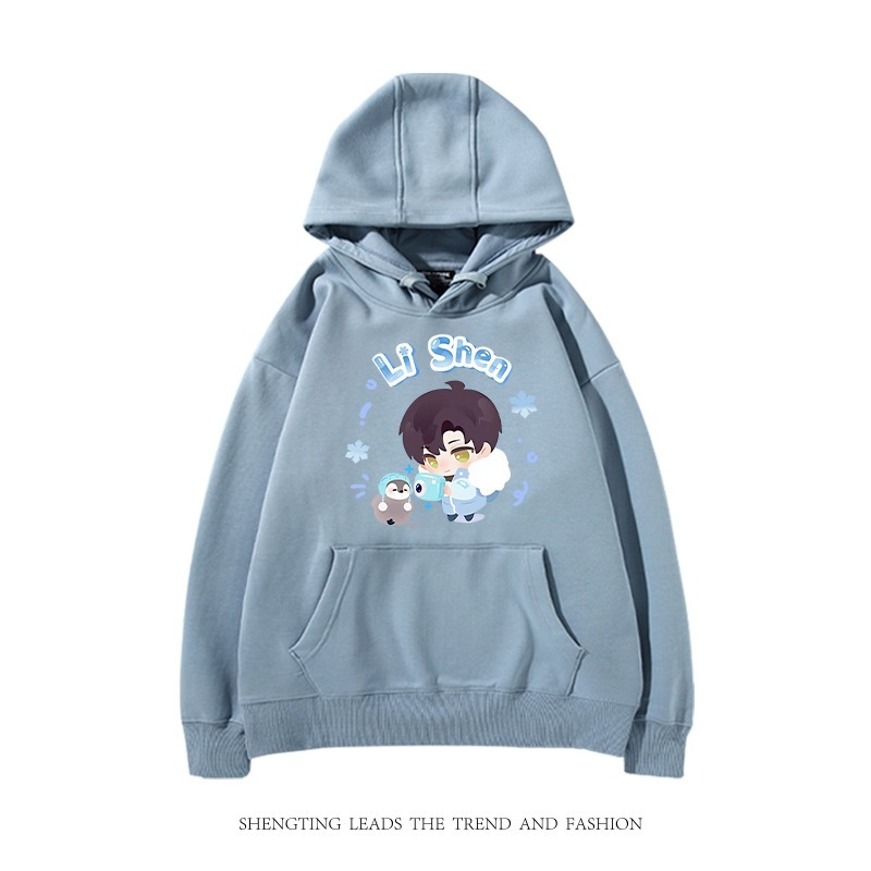 戀與深空漫冬行記 2025秋冬新款 親子情侶裝連帽衛衣