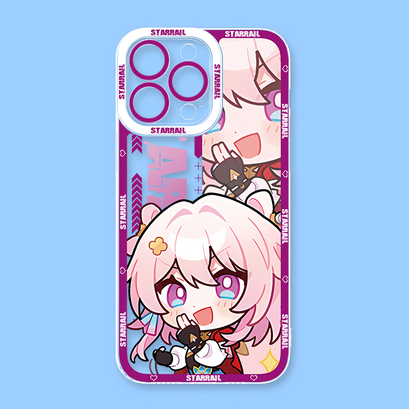 崩壞:星穹鐵道Q版天使眼透明防摔軟殼-ZUIHANG SHOP