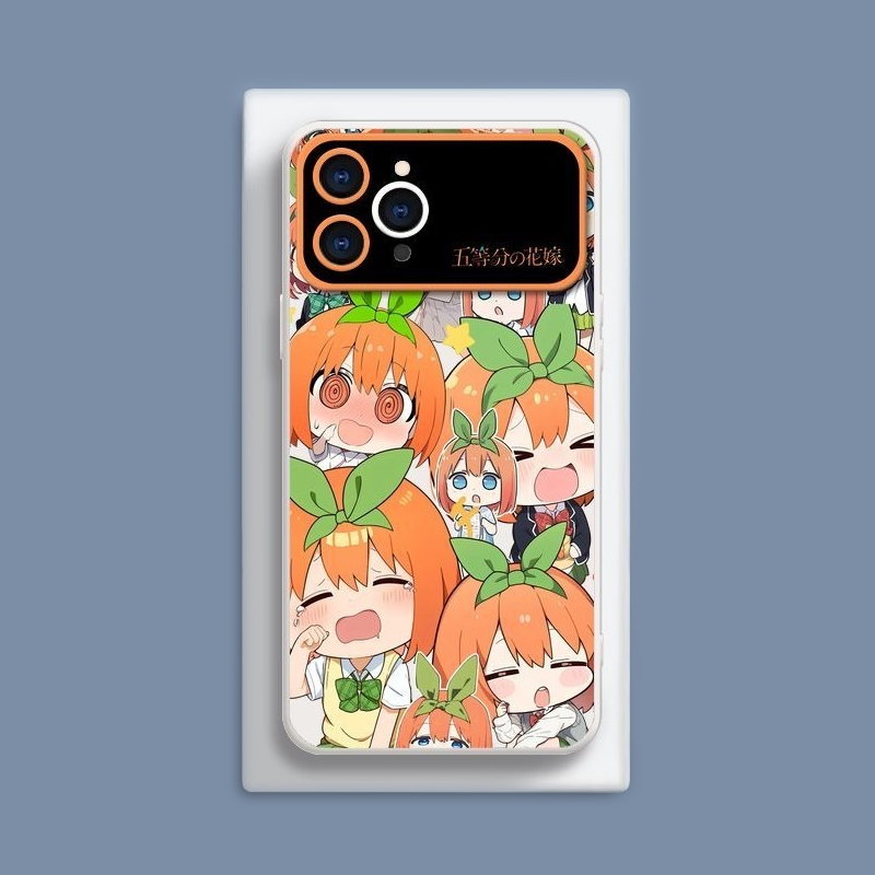 五等分的花嫁液態大視窗全包矽膠防摔軟殼
