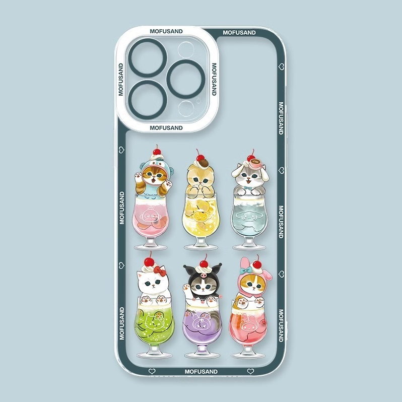 Mofusand貓貓天使眼透明防摔軟殼-ZUIHANG SHOP