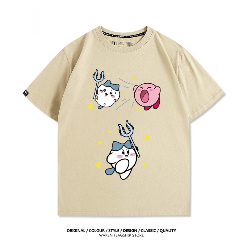 Chiikawa 2025親子情侶男女同款 印花短袖T恤