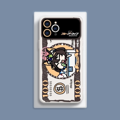 蔚藍檔案液態大視窗全包矽膠防摔軟殼-ZUIHANG SHOP