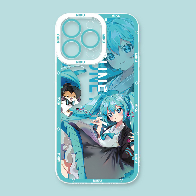 初音未來天使眼透明防摔軟殼