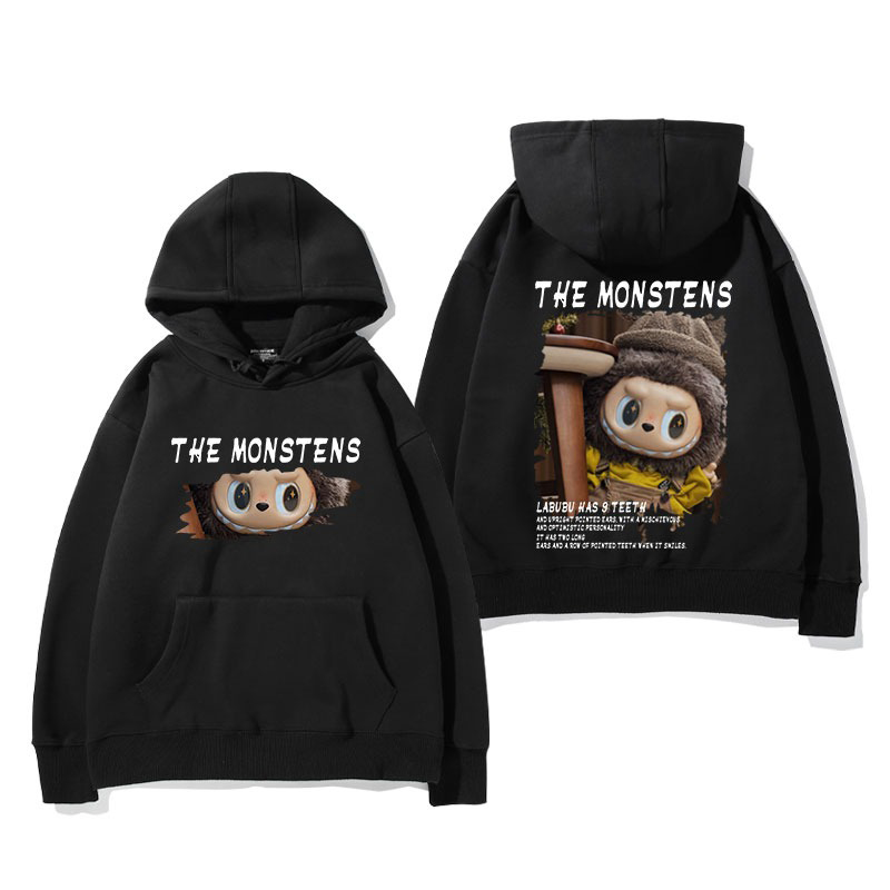 Labubu新款 親子情侶男女款連帽衛衣-ZUIHANG SHOP