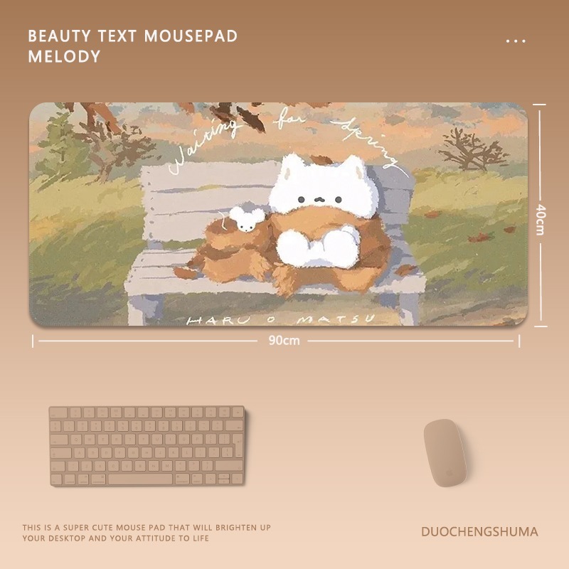 可愛卡通 主題桌墊 布質滑鼠墊-ZUIHANG SHOP