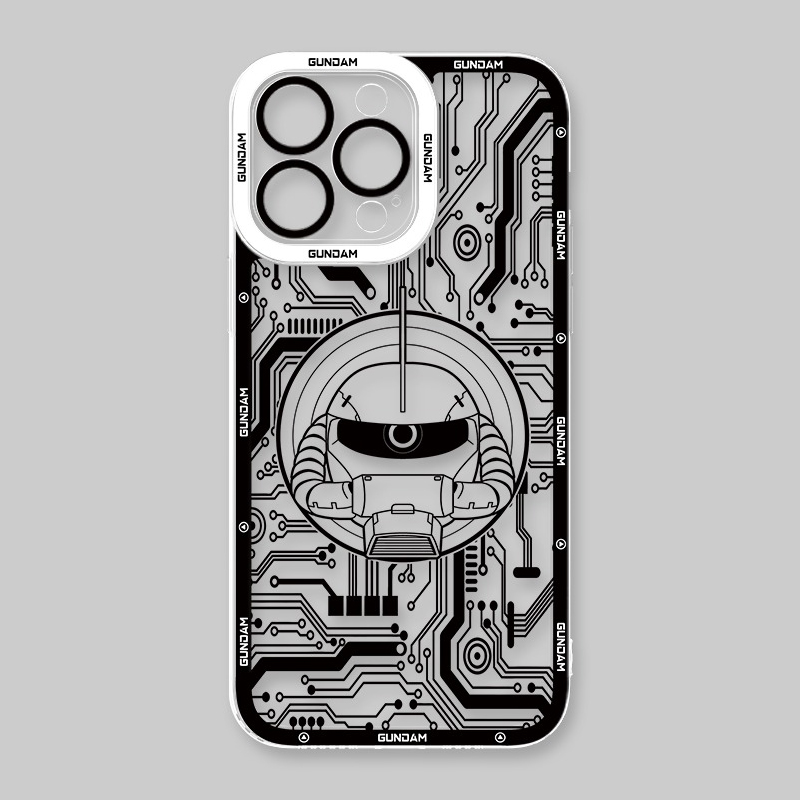 機動戰士鋼彈天使眼透明防摔軟殼-ZUIHANG SHOP