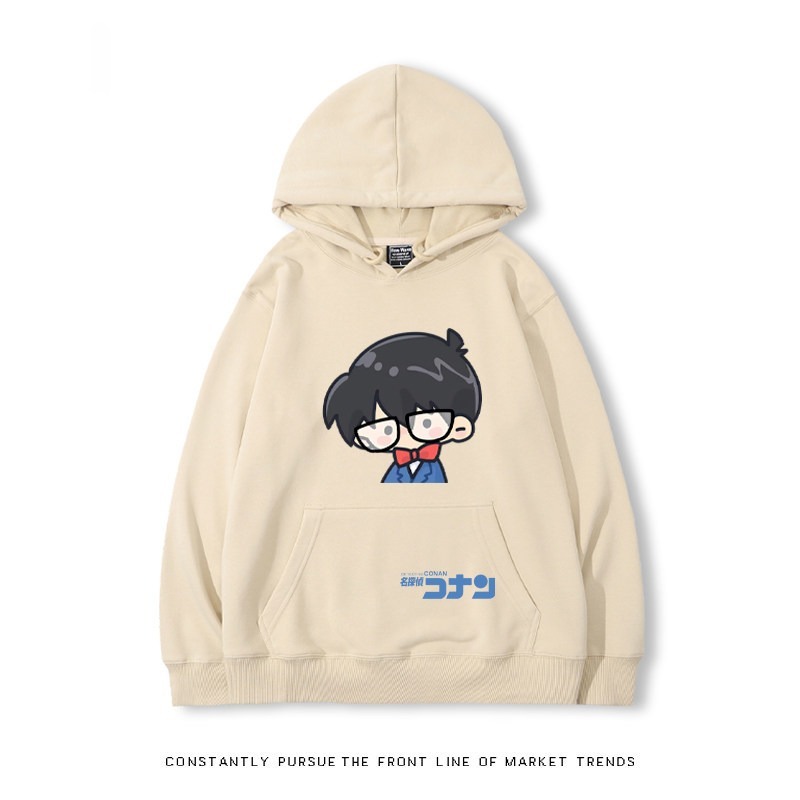 名偵探柯南 秋冬新款 親子情侶裝連帽衛衣
