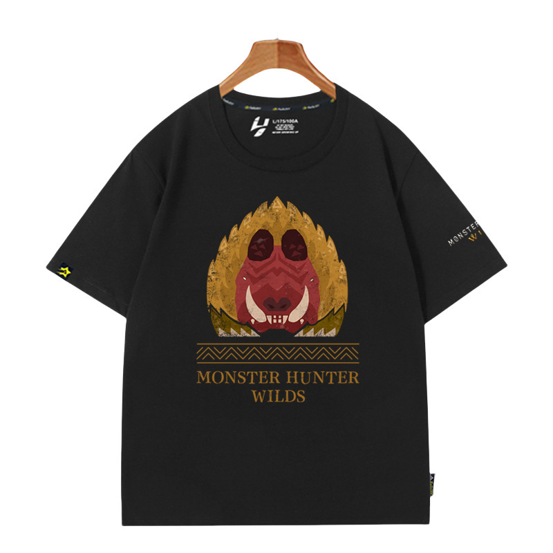 魔物獵人荒野 第2彈 印花短袖T恤-ZUIHANG SHOP