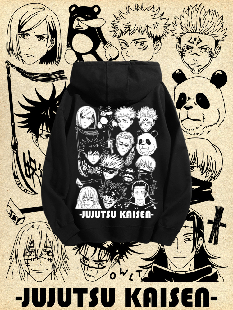 咒術迴戰新款 親子情侶男女款連帽衛衣-ZUIHANG SHOP