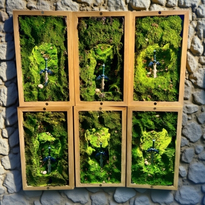 薩爾達傳說 大師之劍微縮模型 創意氛圍燈-ZUIHANG SHOP