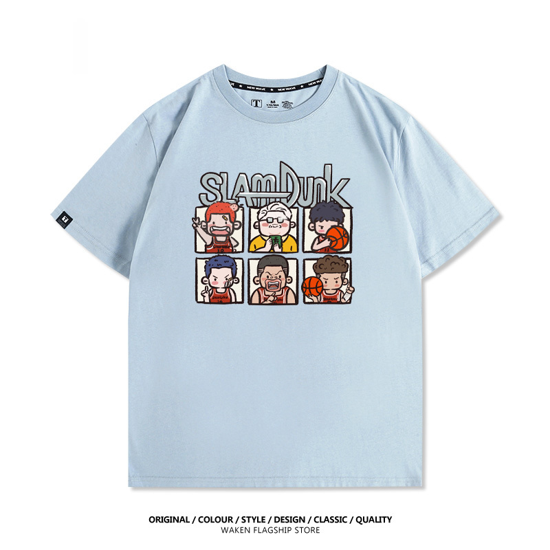 灌籃高手Q版 印花短袖T恤-ZUIHANG SHOP