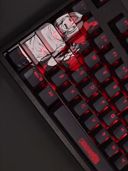 鏈鋸人透光RGB108鍵標準配列衛星軸鍵帽