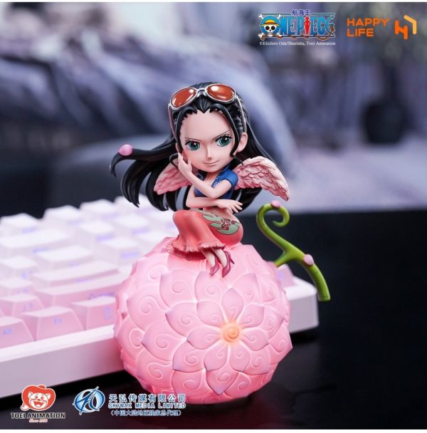 【預購】正版授權 HAPPY LIFE《航海王》惡魔果實系列 羅賓聲控小夜燈