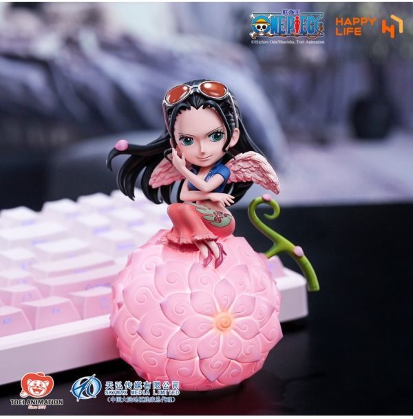 【預購】正版授權 HAPPY LIFE《航海王》惡魔果實系列 羅賓聲控小夜燈