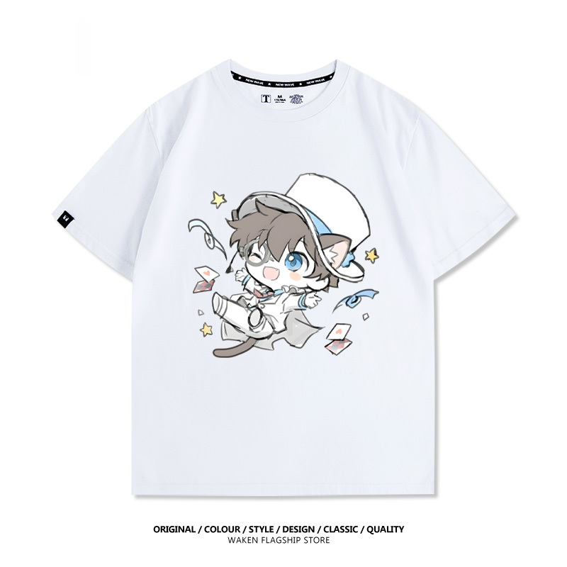 怪盜基德 2025親子情侶男女同款 印花短袖T恤