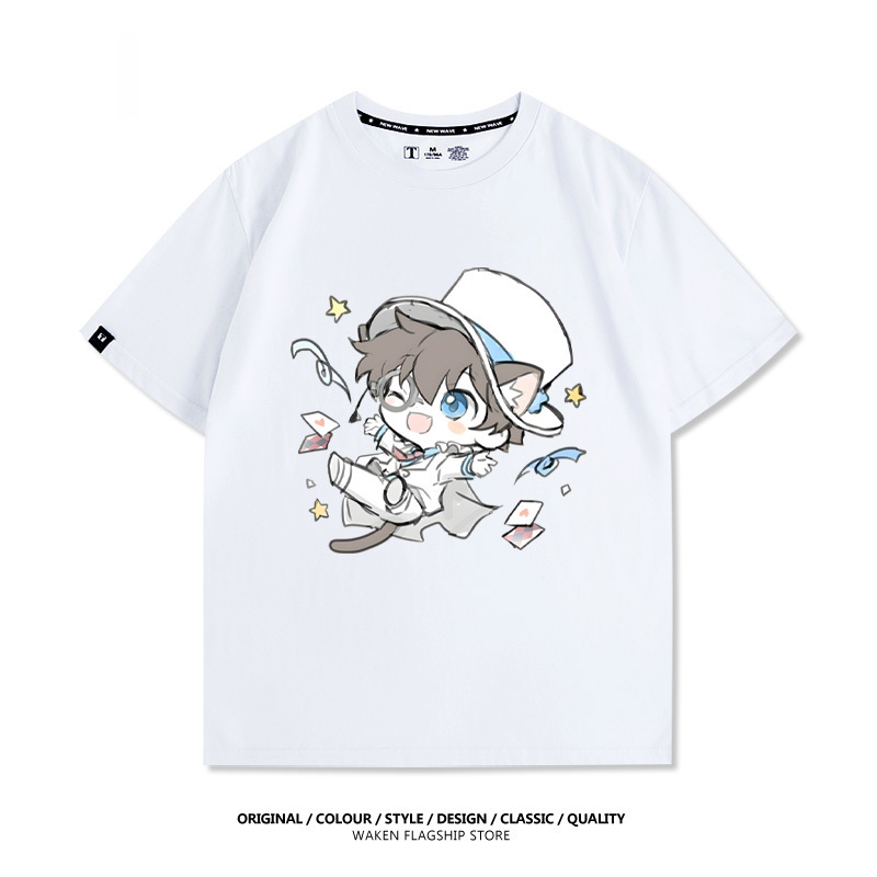 怪盜基德 2025親子情侶男女同款 印花短袖T恤