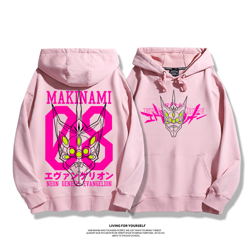 新世紀福音戰士新款 親子情侶男女款連帽衛衣-ZUIHANG SHOP