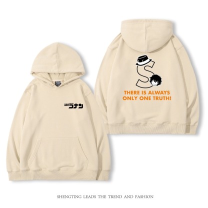 名偵探柯南 2025秋冬新款 親子情侶裝連帽衛衣