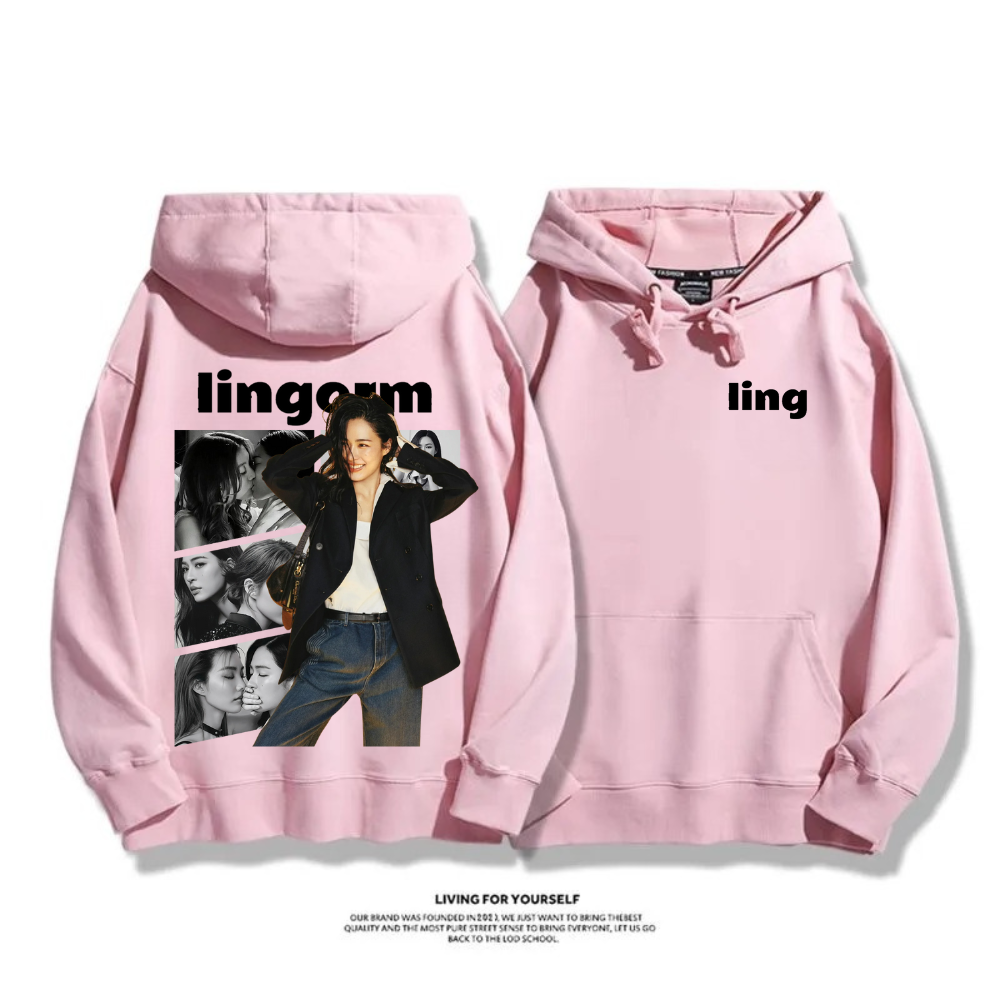 LINGORM 2025秋冬新款 親子情侶男女連帽衛衣