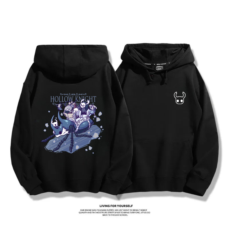 空洞騎士 2025秋冬新款 親子情侶男女連帽衛衣