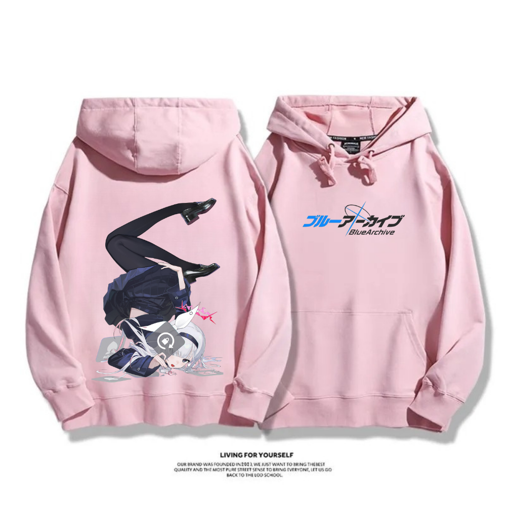 蔚藍檔案 普拉娜旋轉鎖定 情侶裝連帽衛衣