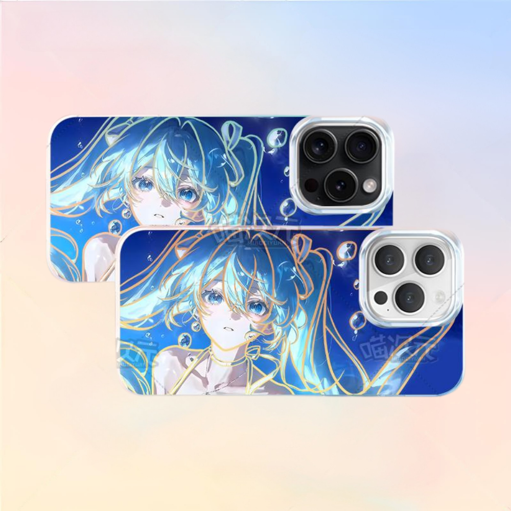 初音未來極光金手機殼