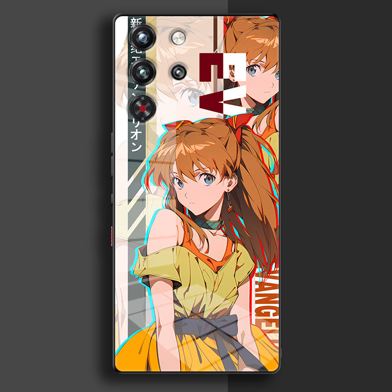 紅魔新世紀福音戰士EVA鋼化玻璃手機殼