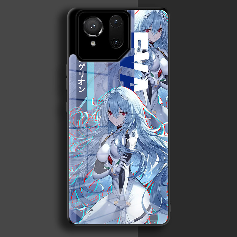 ROG新世紀福音戰士鋼化玻璃手機殼