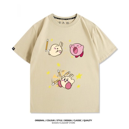 Chiikawa 2025親子情侶男女同款 印花短袖T恤