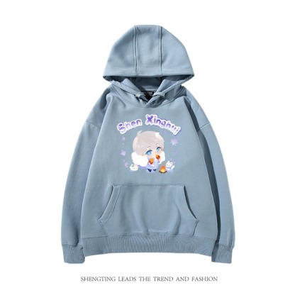 戀與深空漫冬行記 2025秋冬新款 親子情侶裝連帽衛衣