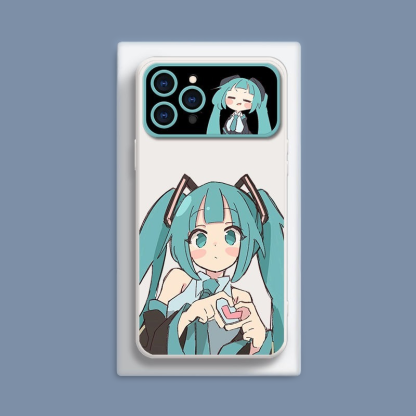 初音未來液態大視窗全包矽膠防摔軟殼-ZUIHANG SHOP