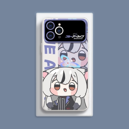 蔚藍檔案液態大視窗全包矽膠防摔軟殼-ZUIHANG SHOP