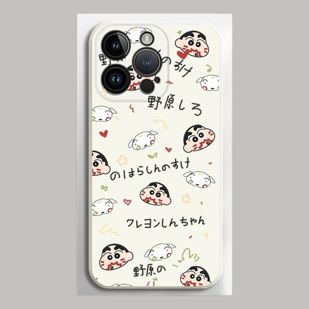 蠟筆小新液態矽膠全包防摔軟殼-ZUIHANG SHOP