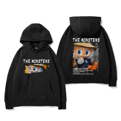 Labubu新款 親子情侶男女款連帽衛衣-ZUIHANG SHOP