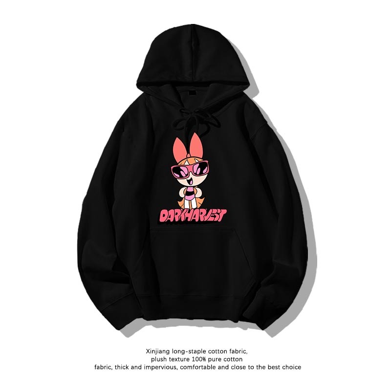 飛天小女警新款 親子情侶男女款連帽衛衣-ZUIHANG SHOP