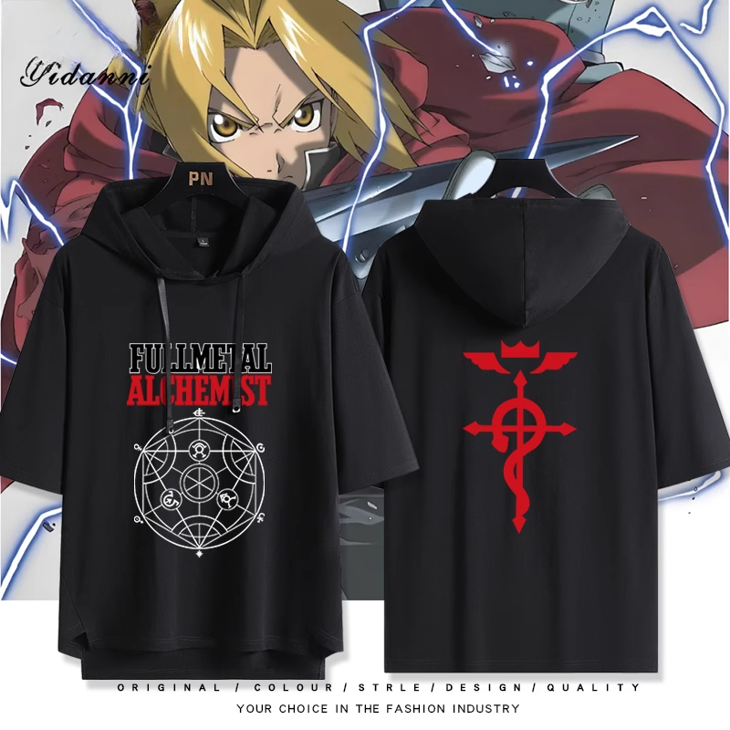 鋼之鍊金術師 連帽短袖T恤-ZUIHANG SHOP