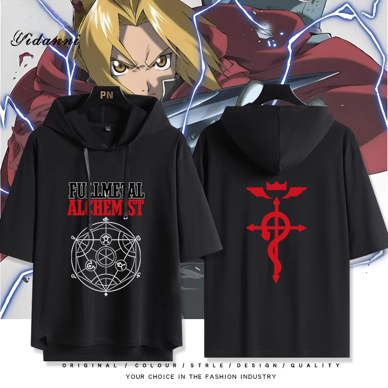 鋼之鍊金術師 連帽短袖T恤-ZUIHANG SHOP