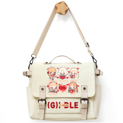 (G)I-DLE 專輯同款手提帆布包 應援單肩斜挎包-ZUIHANG SHOP