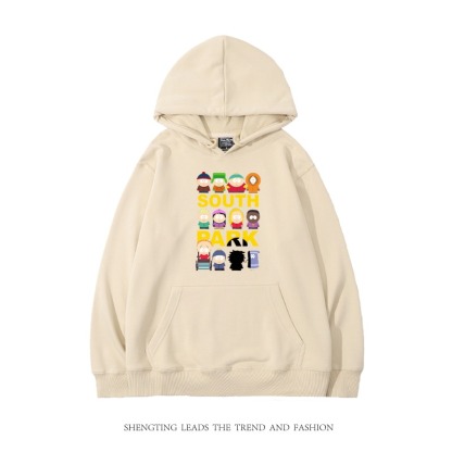 SouthPark南方公园 2025秋冬新款 親子情侶裝連帽衛衣