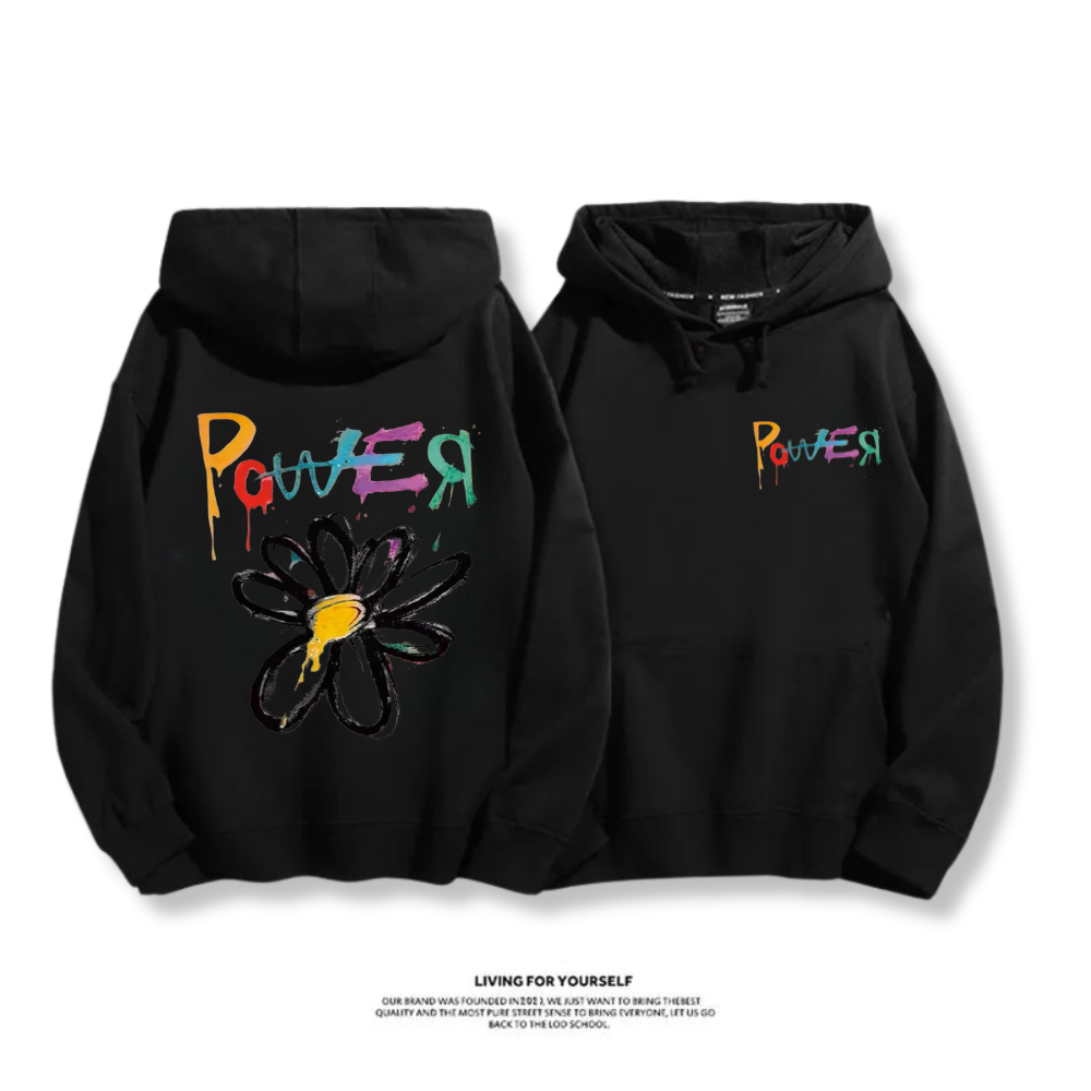 GD權志龍 2025秋冬新款 親子情侶男女連帽衛衣