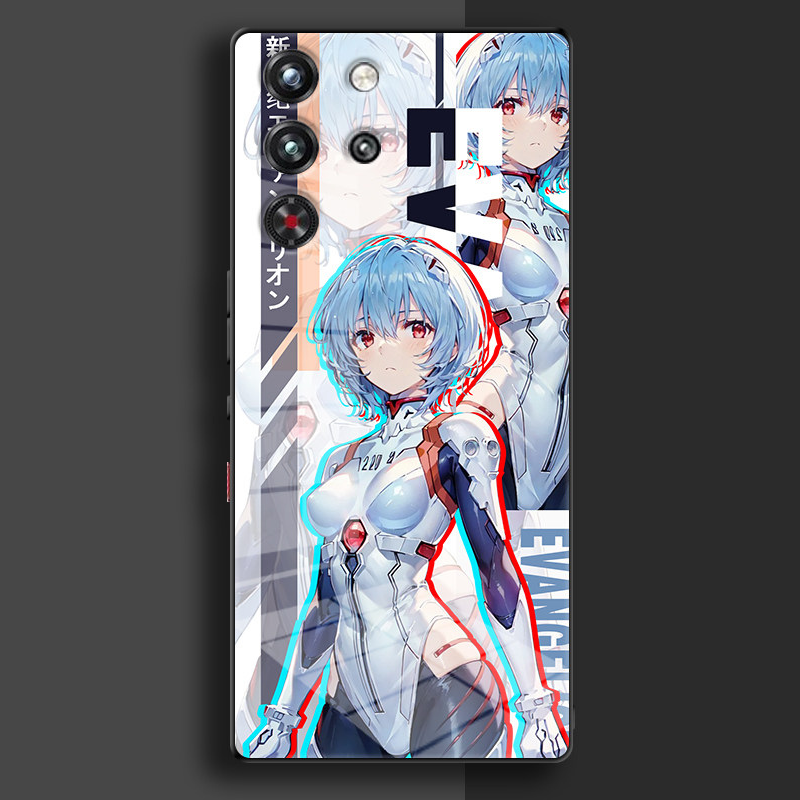 紅魔新世紀福音戰士EVA鋼化玻璃手機殼