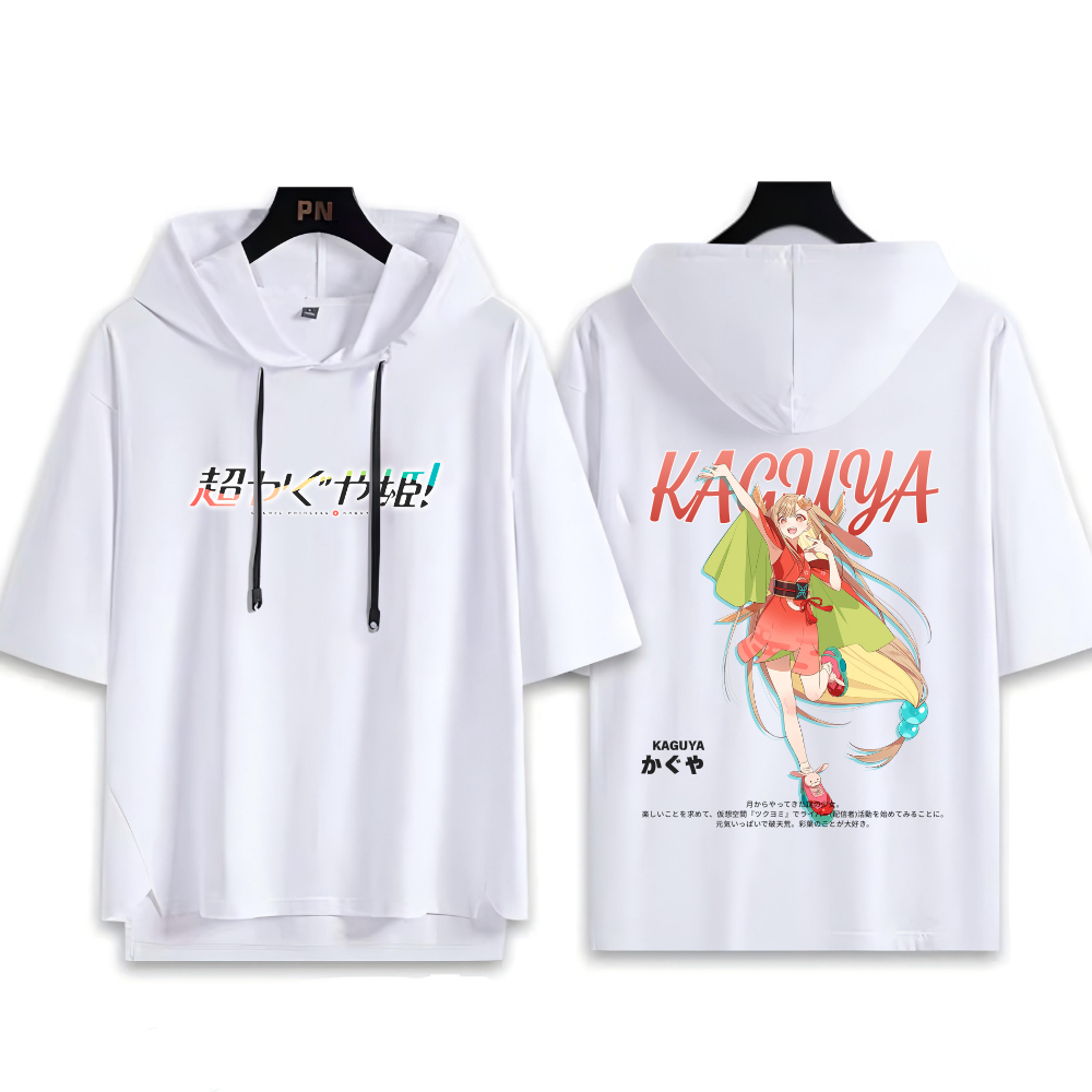 超時空輝耀姬 連帽短袖T恤