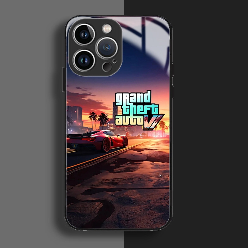 俠盜獵車手VI GTA6 高清鋼化玻璃手機殼